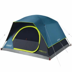 Coleman Dark Room Skydome 4-Person Camping Tent, Blue -Campingworld Shop 728236 5