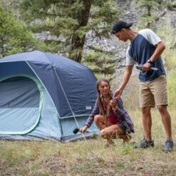 Coleman Skydome 4-Person Camping Tent, Blue Nights -Campingworld Shop 728239 5