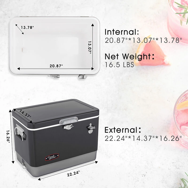 Creole Feast 54-Quart Portable Cooler 4 Creole Feast 54-Quart Portable Cooler - Image 2