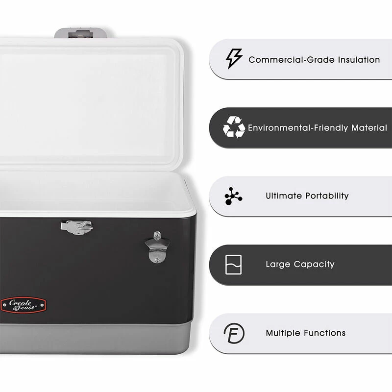 Creole Feast 54-Quart Portable Cooler 5 Creole Feast 54-Quart Portable Cooler - Image 3