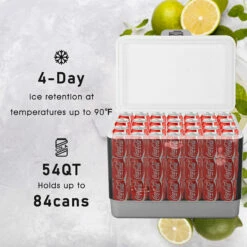 Creole Feast 54-Quart Portable Cooler 12 Creole Feast 54-Quart Portable Cooler -Campingworld Shop 753001 5