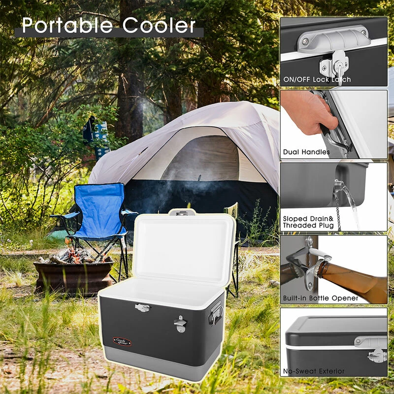 Creole Feast 54-Quart Portable Cooler 8 Creole Feast 54-Quart Portable Cooler - Image 6