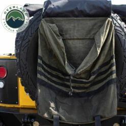 Overland Vehicle Systems Canyon Extra Large Trash Bag With Spare Tire Mount, #16 Waxed Canvas 17 Overland Vehicle Systems Canyon Extra Large Trash Bag With Spare Tire Mount, #16 Waxed Canvas -Campingworld Shop 755229 8