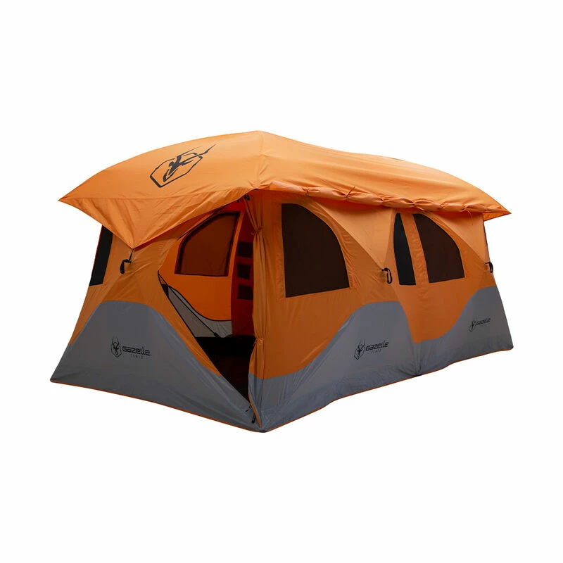 Gazelle Tents T8 Hub Tent, Sunset Orange 6 Gazelle Tents T8 Hub Tent, Sunset Orange - Image 4