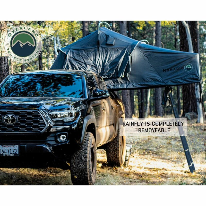 Overland Vehicle Systems Nomadic 3 Extended Rooftop Tent With Annex 5 Overland Vehicle Systems Nomadic 3 Extended Rooftop Tent With Annex - Image 3