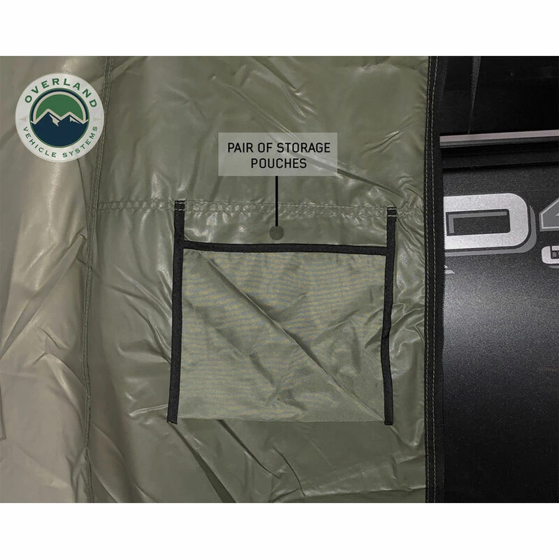 Overland Vehicle Systems Nomadic 3 Extended Rooftop Tent With Annex 12 Overland Vehicle Systems Nomadic 3 Extended Rooftop Tent With Annex - Image 10