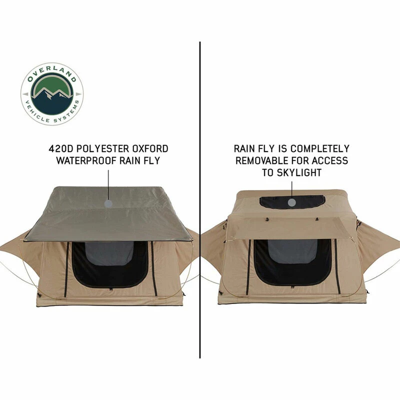 Overland Vehicle Systems TMBK 3-Person Rooftop Tent 6 Overland Vehicle Systems TMBK 3-Person Rooftop Tent - Image 4