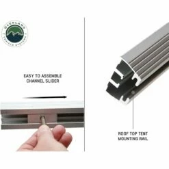 Overland Vehicle Systems Nomadic 4 Extended Rooftop Tent With Annex -Campingworld Shop 755396 12