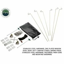 Overland Vehicle Systems Nomadic 4 Extended Rooftop Tent With Annex -Campingworld Shop 755396 14