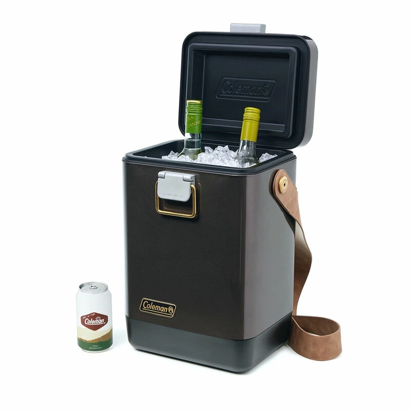 Coleman 1900 Collection 11-Quart Steel-Belted Cooler 4 Coleman 1900 Collection 11-Quart Steel-Belted Cooler - Image 2