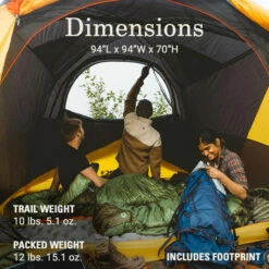 Coleman PEAK1 4-Person Dome Tent -Campingworld Shop 756050 6