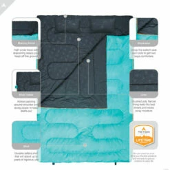 TETON Sports Cascade Double Sleeping Bag With Pillows 18 TETON Sports Cascade Double Sleeping Bag With Pillows -Campingworld Shop 756120 6